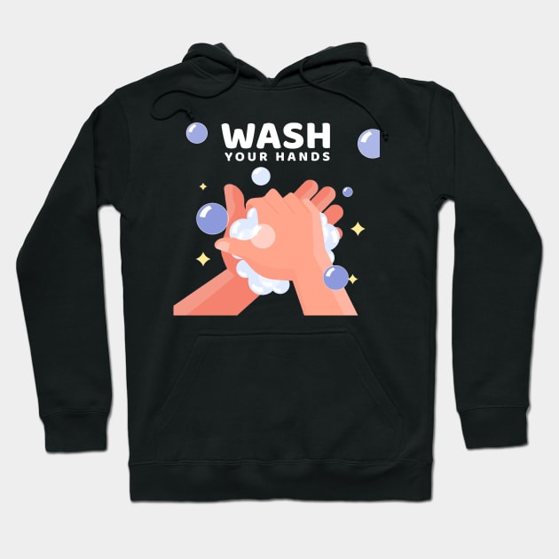 wash your hands Hoodie by This is store